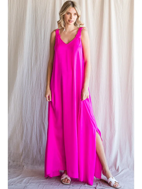 Special Offer V Neck Maxi Dress - 2 Colors