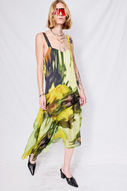Bonus Savings Melting Bloom Gaia Dress