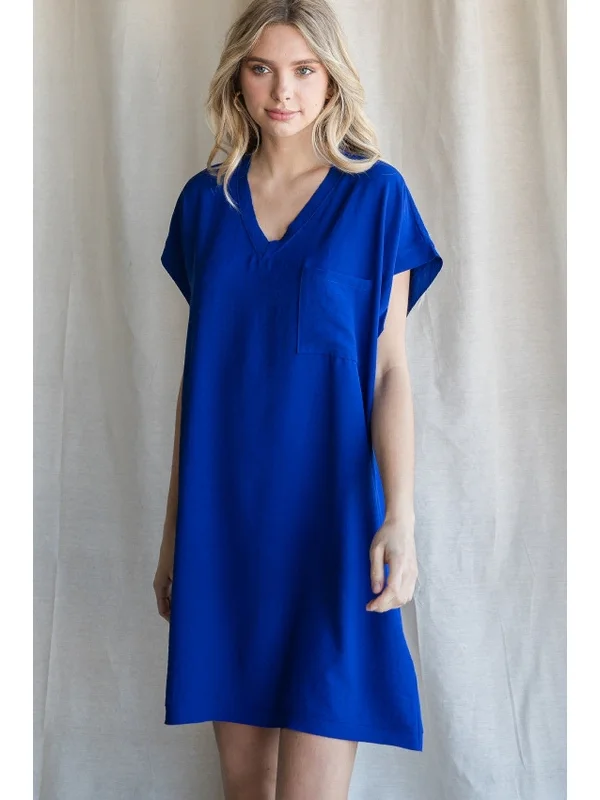 Weekend Special Dally Dress - Royal Blue