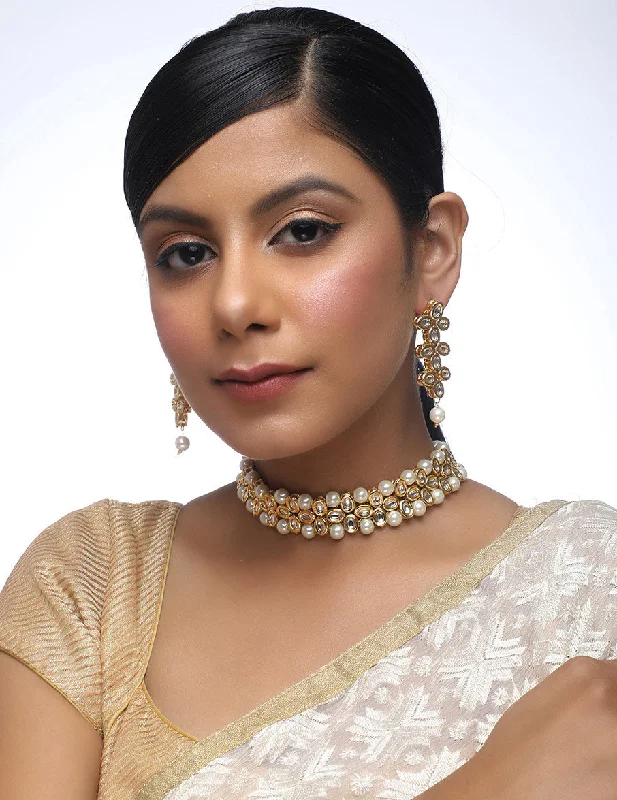 Don't Wait Kundan Choker Set - MRR113