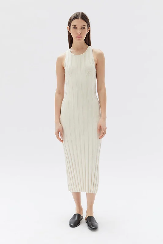 Today’s Deal Assembly Florence Midi Knit Dress Cream