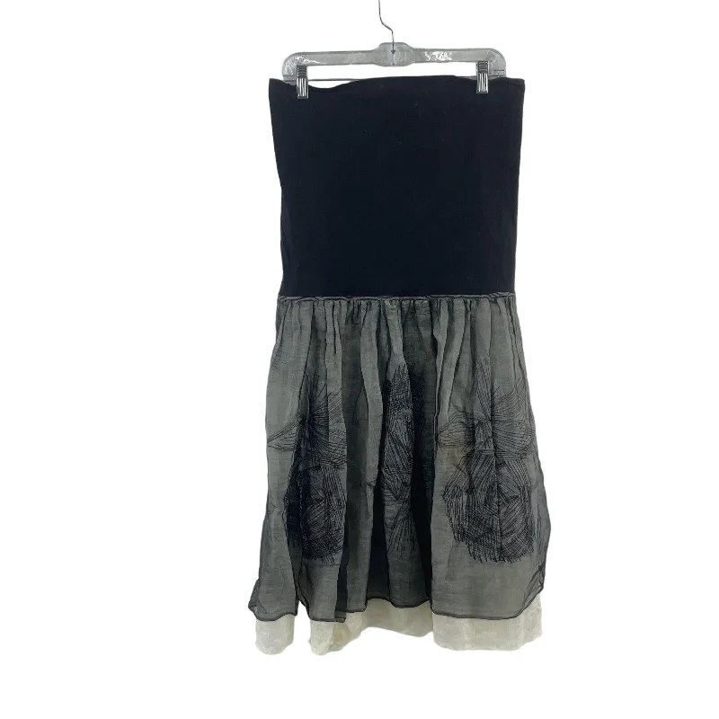 One-DAY Sale Annette Görtz Vintage Black Linen Silk Tube Top Dress, Women’s Large, Preowned One-DAY Sale Annette Görtz Vintage Black Linen Silk Tube Top Dress, Women’s Large, Preowned