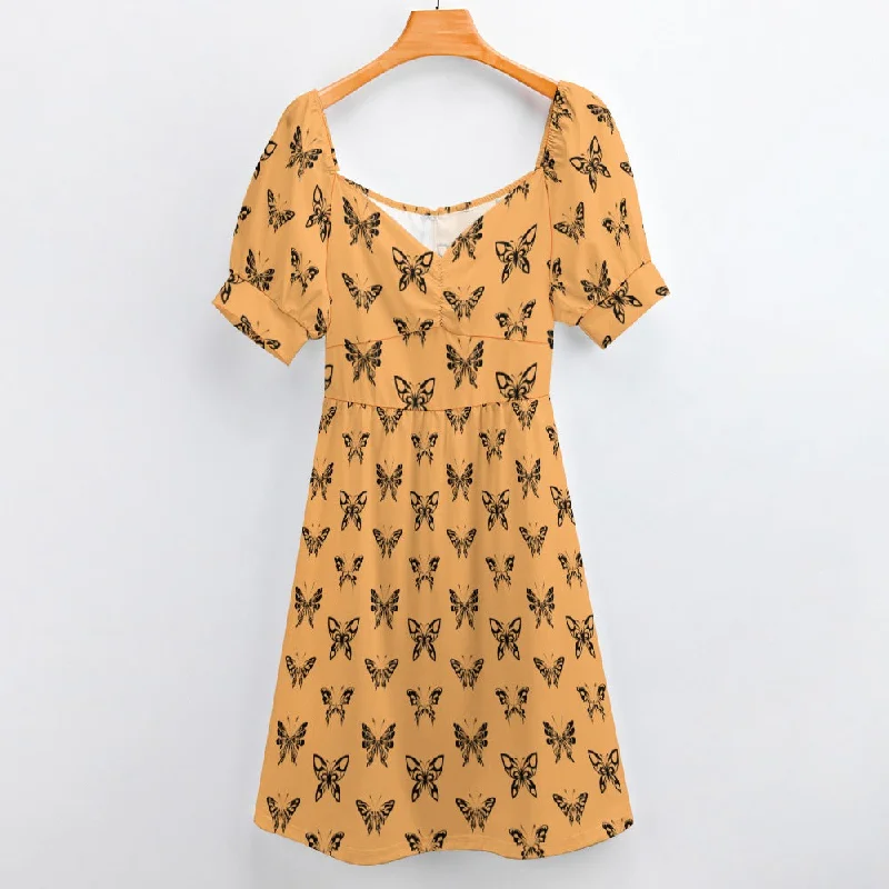 Discount Deals Ink Butterflies Sweetheart Dress
