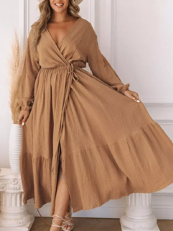 Markdown Madness Casual Plain Loose Dress OY43