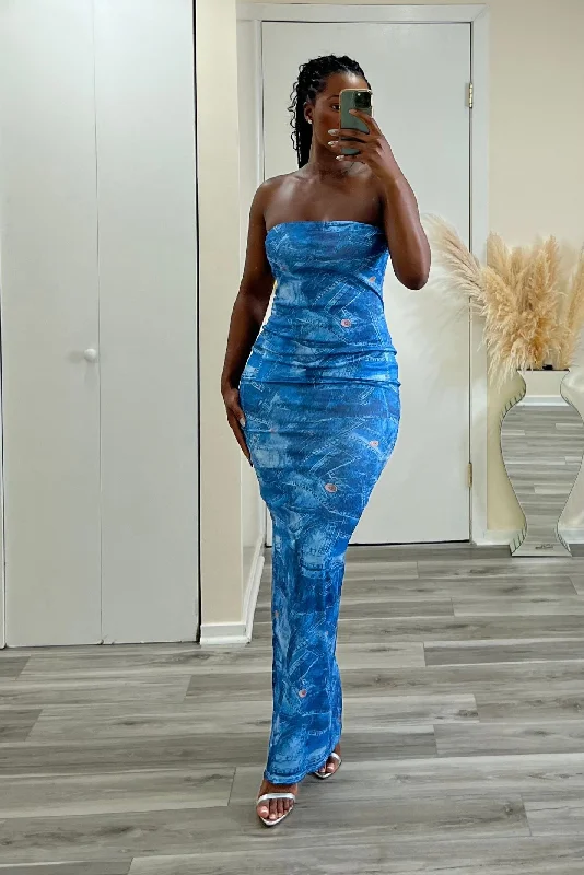 Online Exclusive "SUMMER DAZE"  MAXI DRESS