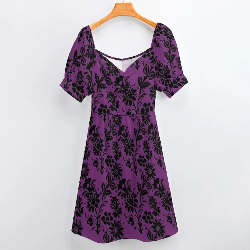 Fantastic Offers Gothic Flowers Sweetheart Dress