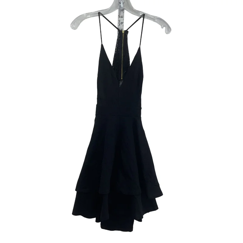 Super Bargain Windsor Black Racerback Women's Midi Fit & Flare Dress, Rayon, Size M - Preowned Super Bargain Windsor Black Racerback Women's Midi Fit & Flare Dress, Rayon, Size M - Preowned