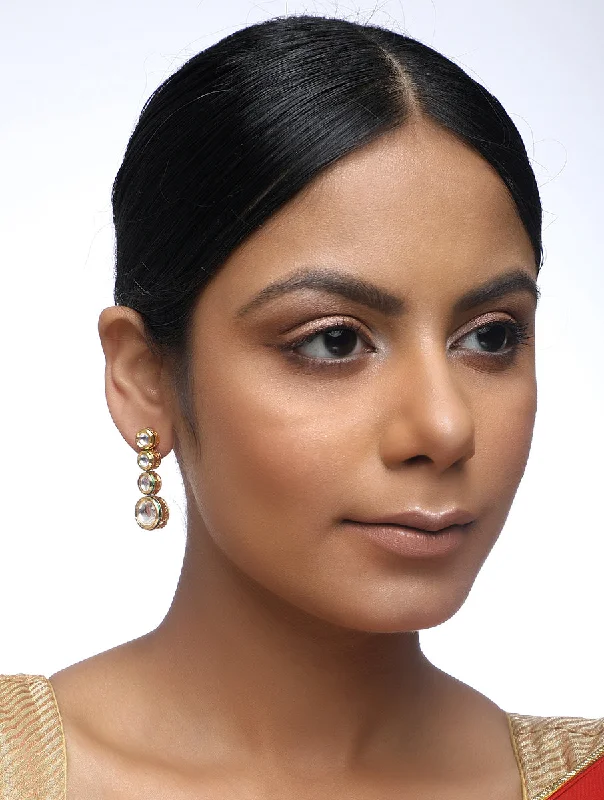Value Deals Kundan Earrings - MRR177