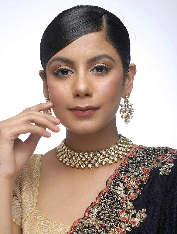 Crazy Deals Kundan Choker Set - MRR109