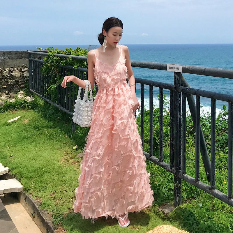 Savings Alert Women Beach  Summer Party Dress