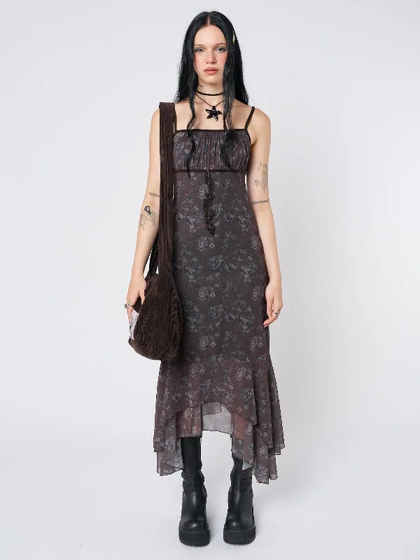 Lowest Prices Zelda Floral Layered Maxi Dress