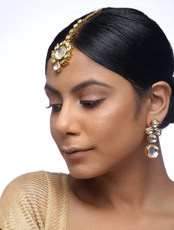 Online Only Teeka & Earrings Set - MRR159