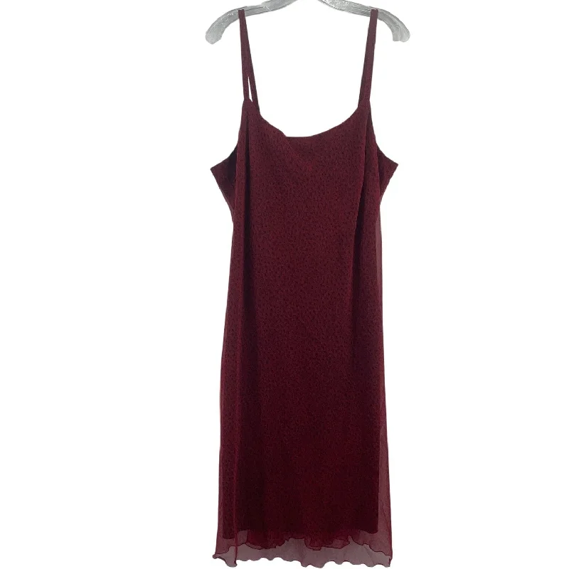 Deal Frenzy Believe Vintage 90s Red Mesh Spaghetti Strap Dress Women’s 14 Plus Size Preowned Deal Frenzy Believe Vintage 90s Red Mesh Spaghetti Strap Dress Women’s 14 Plus Size Preowned