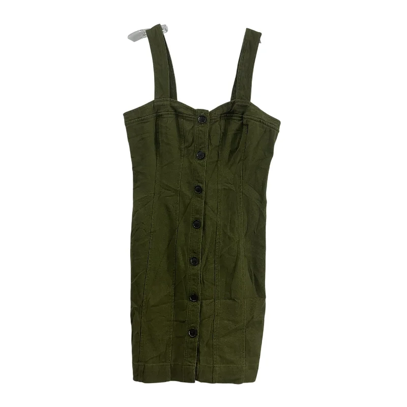 Clearance Event Banana Republic Sage Green Cotton Women's Dress Size 2 - Shirt/Tank Style Clearance Event Banana Republic Sage Green Cotton Women's Dress Size 2 - Shirt/Tank Style