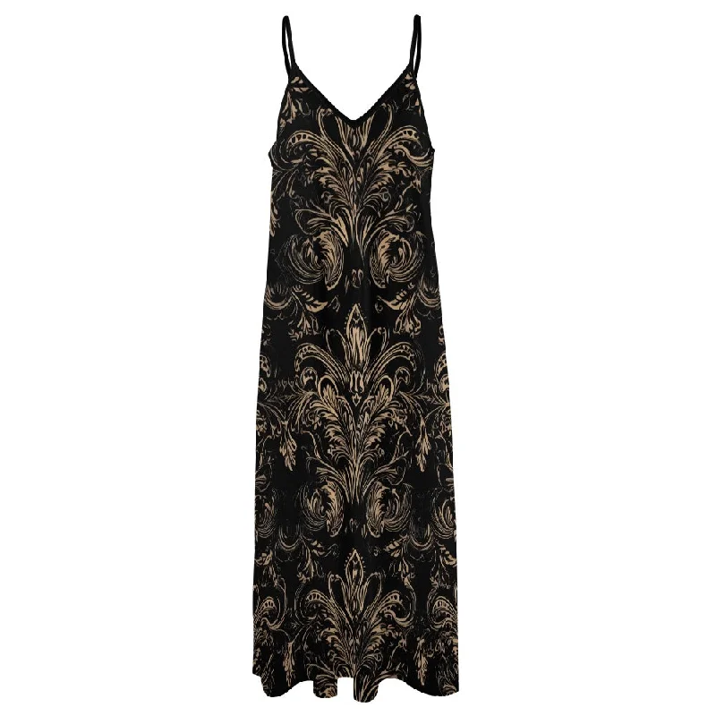 Price Drop Gothic Design Sling Ankle Long Dress