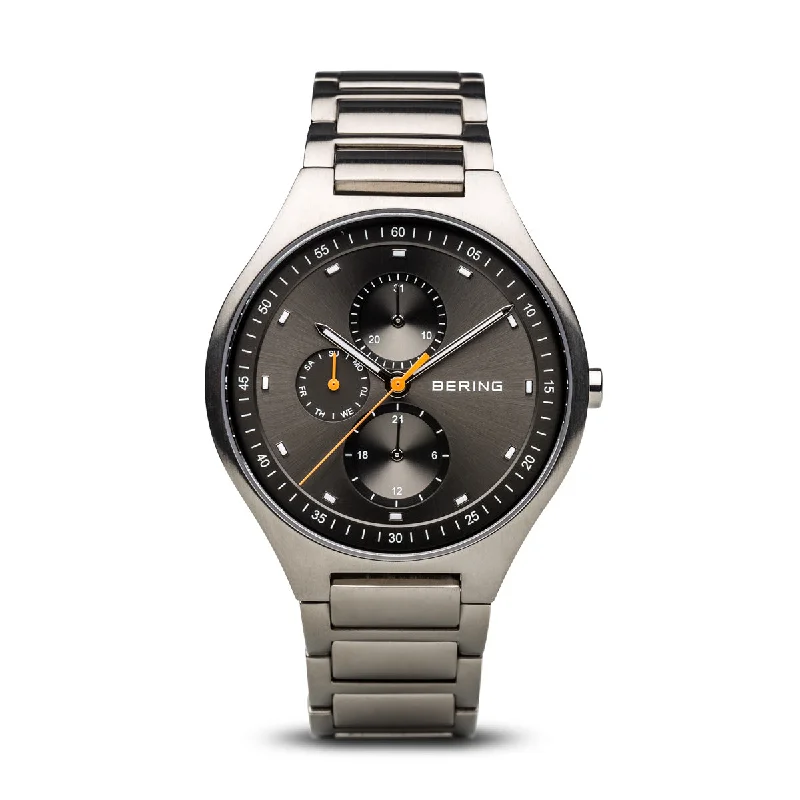 Super Savings BERING Titanium Slim Watch With Scratch Resistant Sapphire Crystal 11741-702. Designed In Denmark Super Savings BERING Titanium Slim Watch With Scratch Resistant Sapphire Crystal 11741-702. Designed In Denmark