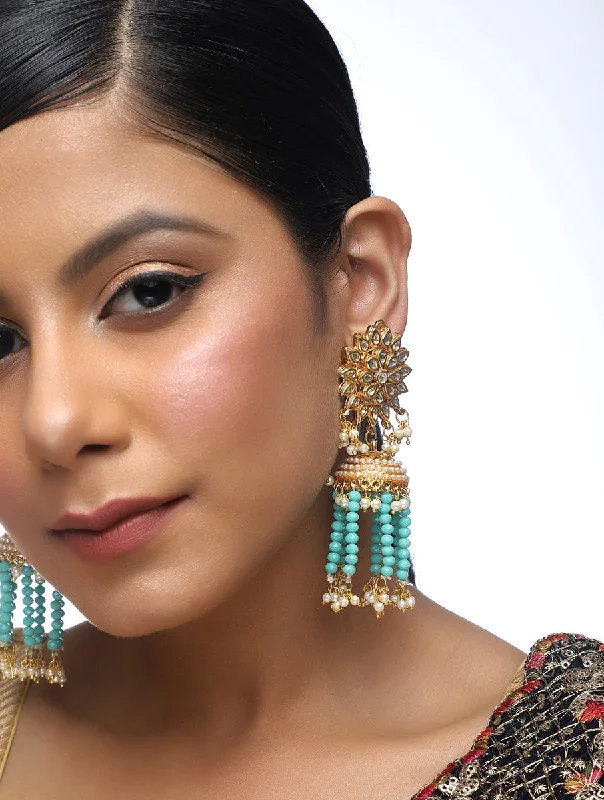 Inventory Reduction Kundan Earrings - MRR68