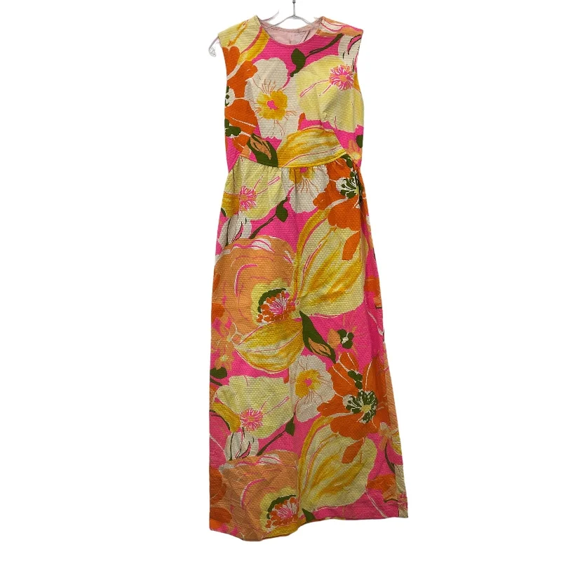New Deals VTG Kiyomi of Hawaii Women's Pink Maxi Dress Floral Cotton Size 10 Preowned New Deals VTG Kiyomi of Hawaii Women's Pink Maxi Dress Floral Cotton Size 10 Preowned