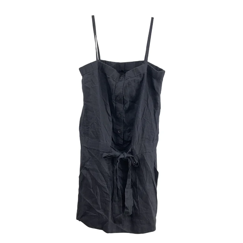 Incredible Offers Stile Benetton Women's Button Up Gray Linen Sheath Tank Dress, Size L - Preowned Incredible Offers Stile Benetton Women's Button Up Gray Linen Sheath Tank Dress, Size L - Preowned