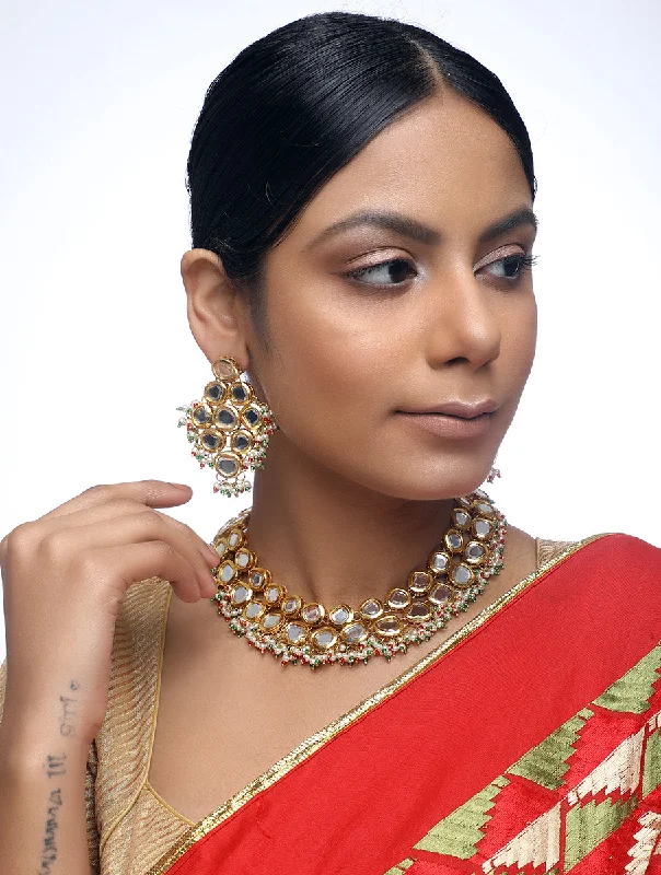 Markdowns Kundan Choker Set - MRR152