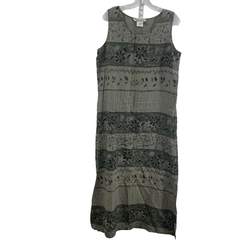 Extra Savings Vintage Women's 1990s Linen Uniform Jean Paul Richard Gray Midi Shift Dress M Extra Savings Vintage Women's 1990s Linen Uniform Jean Paul Richard Gray Midi Shift Dress M