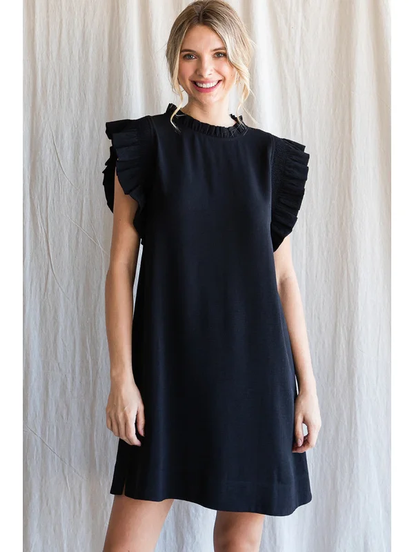Seasonal Sale Tonya Frill Ruffle Sleeve Dress