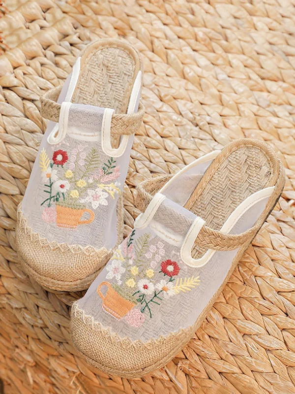 White/Slippers