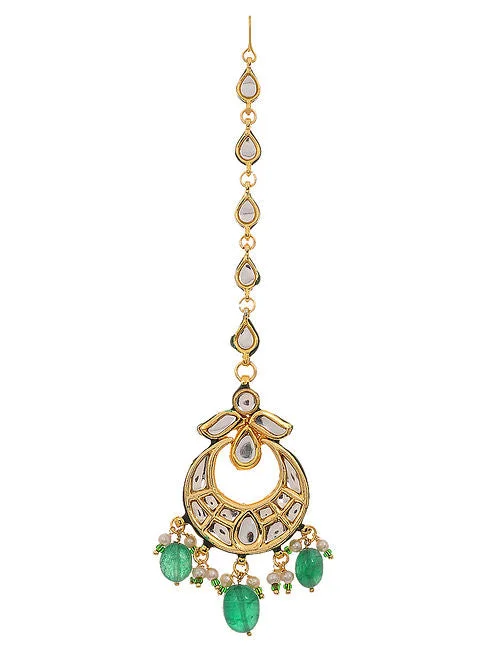 Today’s Deal Kundan Maang Tikka - MRR277