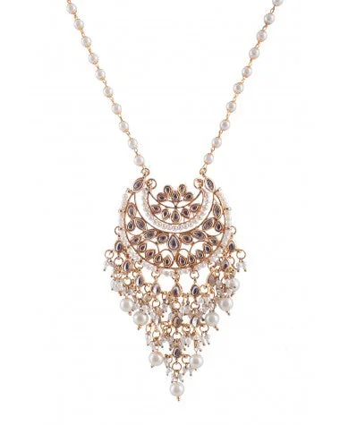 Big Discounts Long Jhallar Neckpiece - MRR223