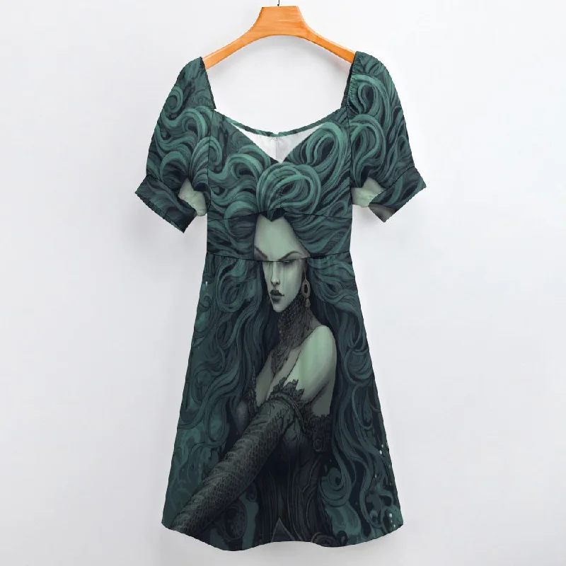 Value Deals Gothic Mermaid Sweetheart Dress