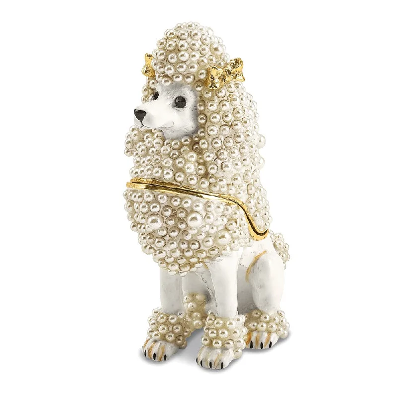 Today’s Special Lux by Jere Bejeweled FIFI French Poodle Trinket Box
