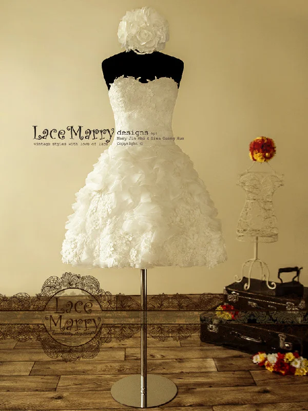 Early Access 1950's Inspired Short Wedding Dress