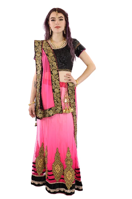 Midnight Madness Lady Of The Night Sultry Lehenga - SNT11041