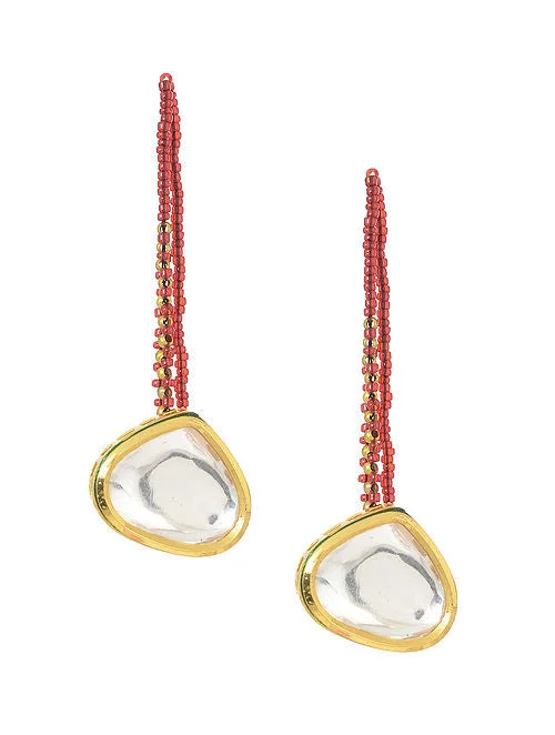 Great Deals Oversized Kundan Studs - MRR250
