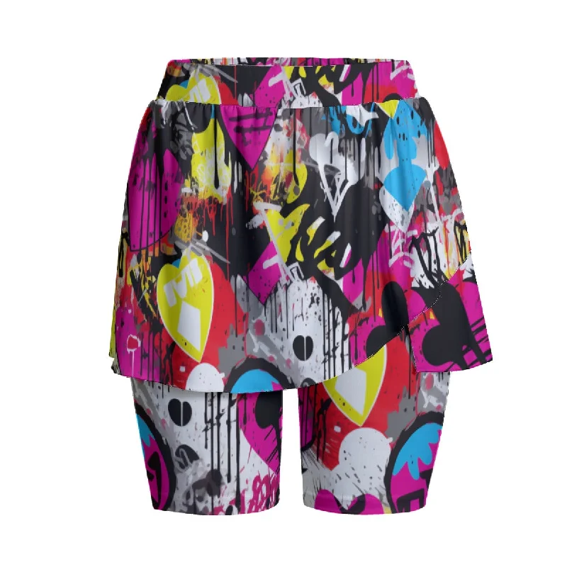 Closeout Rebel Love Women's Sports Skorts