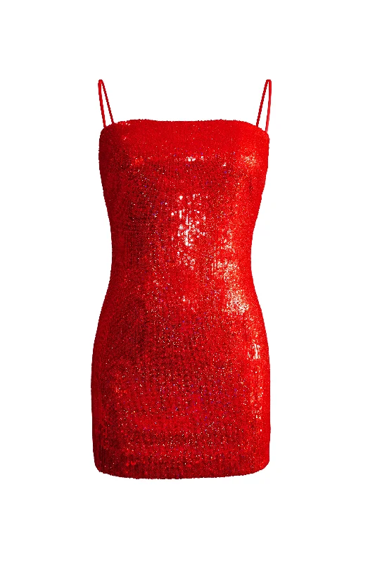 Special Discount Stretch Sequin Mini Dress