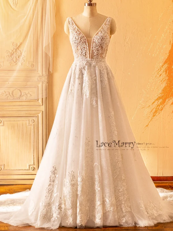 Don't Wait ZELDA / Fascinating A Line Wedding Dress
