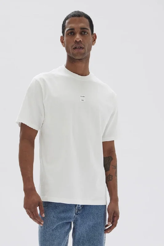 Price Buster Assembly Exhibit Patch Short Sleeve Tee Antique White/Black