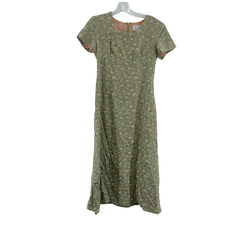 Extra Savings Petite Sophisticate Y2K VTG Green Floral Silk Maxi Dress Womens Size 0 Preowned Extra Savings Petite Sophisticate Y2K VTG Green Floral Silk Maxi Dress Womens Size 0 Preowned