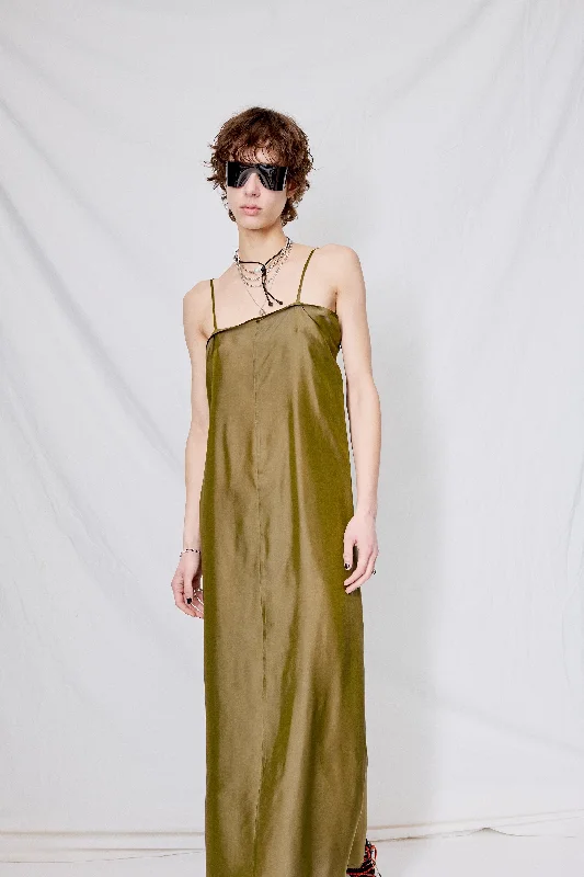 Special Offer No.269 Dark Yellow Graphene Slip Dress