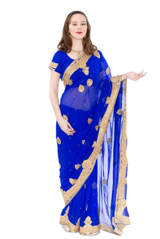 Members Only Royal Romance Ready-Made Pre-Pleated Sari