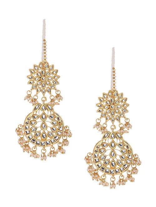 Super Sale Kundan Earrings - MRR272