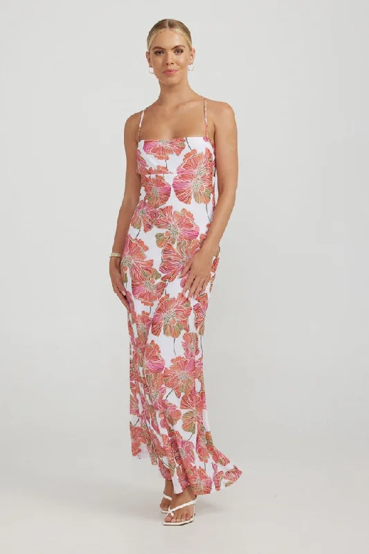 Savings Bonanza Charlie Holiday Evelyn Maxi Dress Poppy