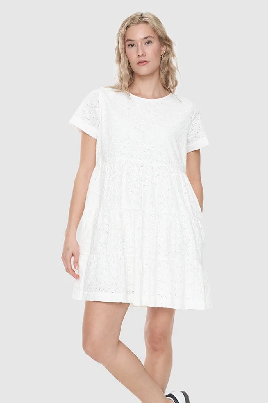 While Supplies Last Huffer Cherie Milly Dress Pearl