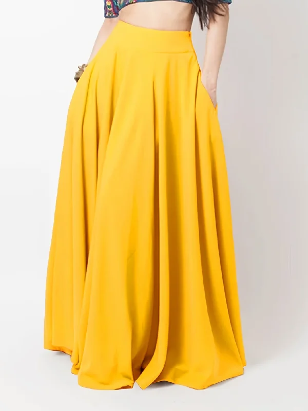 Mega Sale Pleated Long Skirt, Loose Solid Casual Skirt For Spring & Summer, Women's Clothing AZ1004 Mega Sale Pleated Long Skirt, Loose Solid Casual Skirt For Spring & Summer, Women's Clothing AZ1004