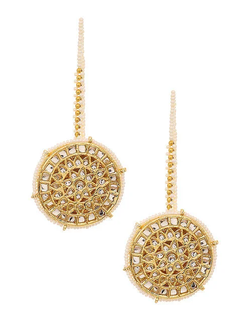 Shop and Save Kundan Studs - MRR268