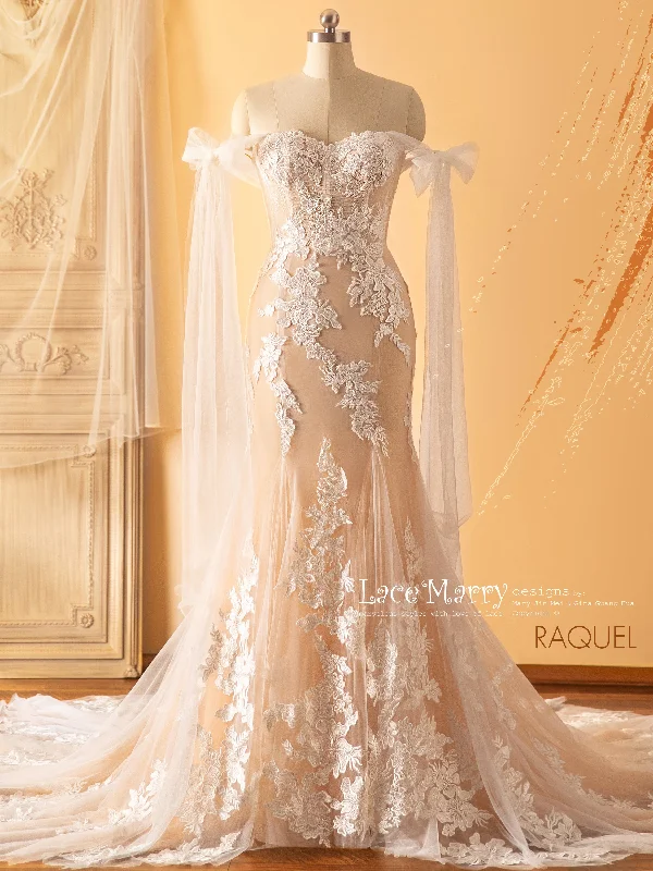 Can't Miss RAQUEL / Breathtaking Wedding Dress in Amazing Silhouette