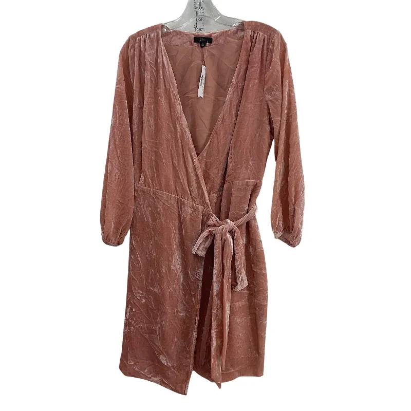 Exclusive Offers J.Crew Women's Baby Pink V Neck Midi Wrap Dress Soft Velvet NWT Size 6 Exclusive Offers J.Crew Women's Baby Pink V Neck Midi Wrap Dress Soft Velvet NWT Size 6