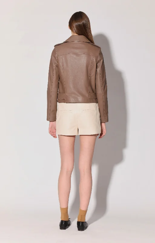 Super Sale Allison Jacket, Cedar - Leather