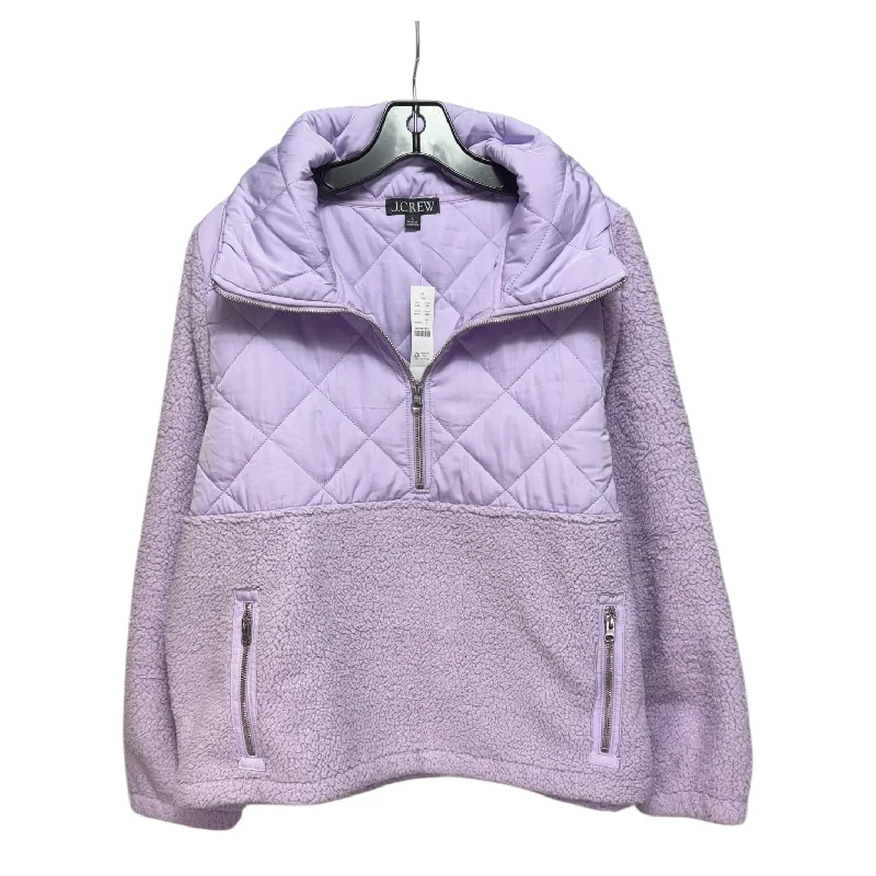 Athletic Fleece By J. Crew In Purple, Size: L